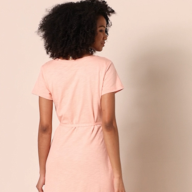 Amazon.com: Amazon Essentials Women's Short Sleeve Belted Midi T-Shirt Dress,  Summer Casual, Coral Pink, X-Small : Clothing, Shoes & Jewelry