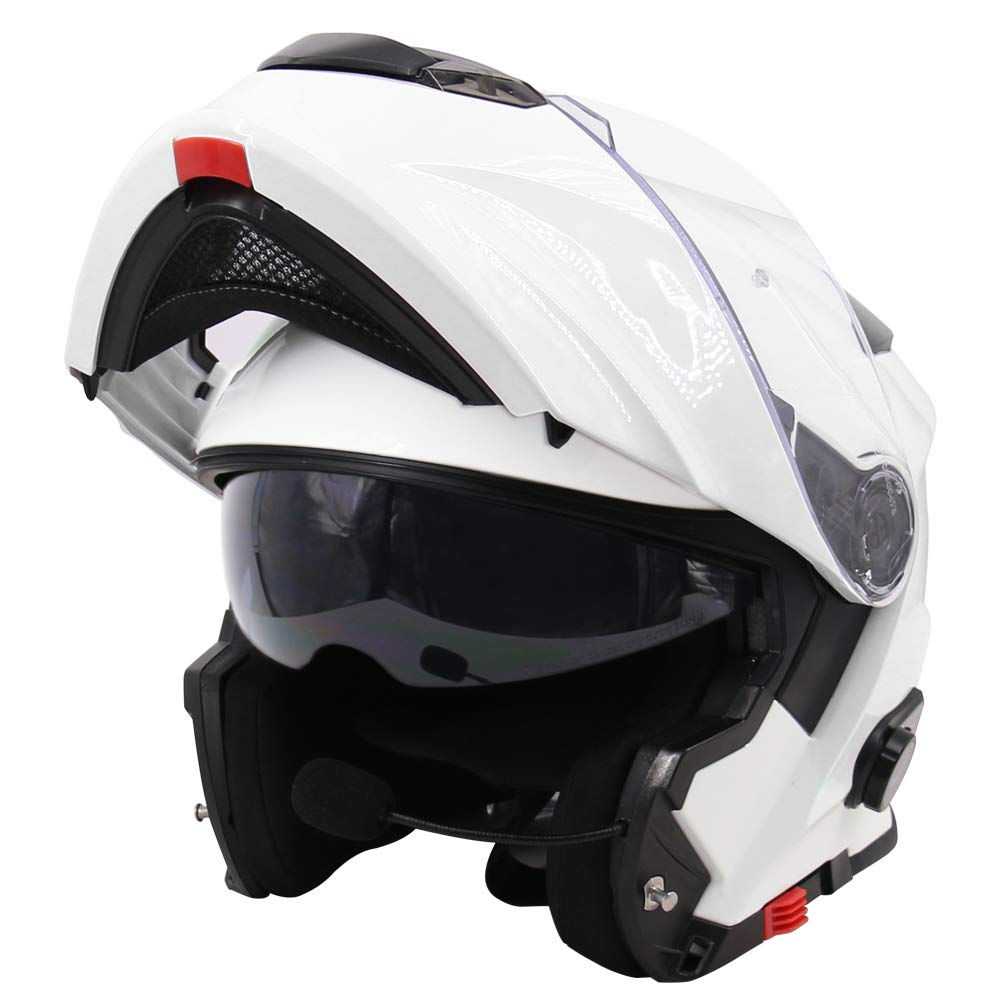 bluetooth motorcycle helmets leopard leo-727 BL-A4 Anti-fog Visor Flip up Motorbike Helmet Dual-Speaker Headset,Hands-Free - Matt Black XXL (63-64cm) Certified Soft Foam Skate Helmets Deep Fit Design Leopard LEO-838 Helmet Unboxing //