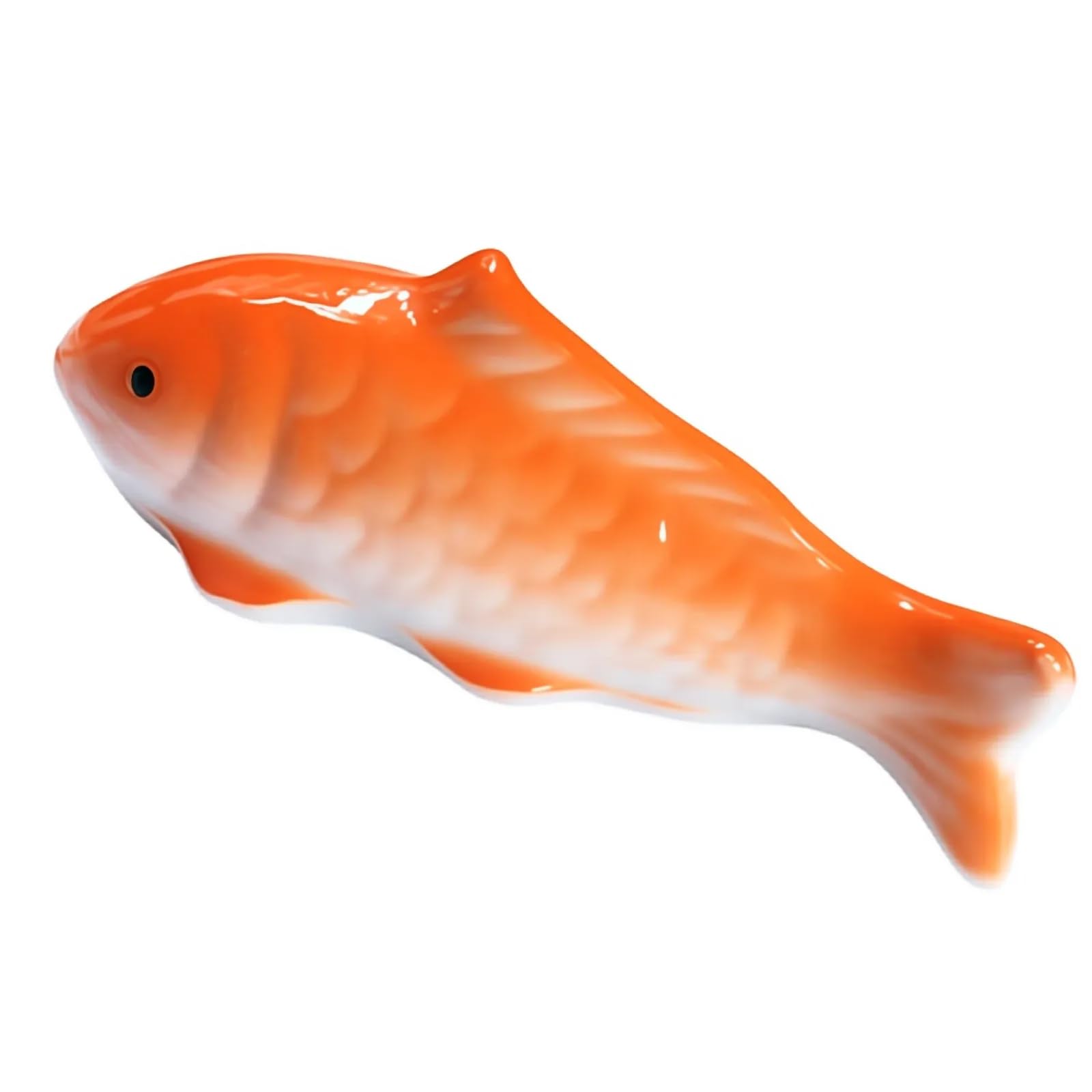 HAICN Aquarium Ceramic Floating Fishs Ceramic Koi Fish Decor Artificial Fish Aquarium Decorations for Fairy Garden Pond Fountain