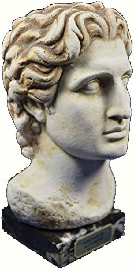 Estia Creations Alexander Sculpture The Great Macedonian King Bust