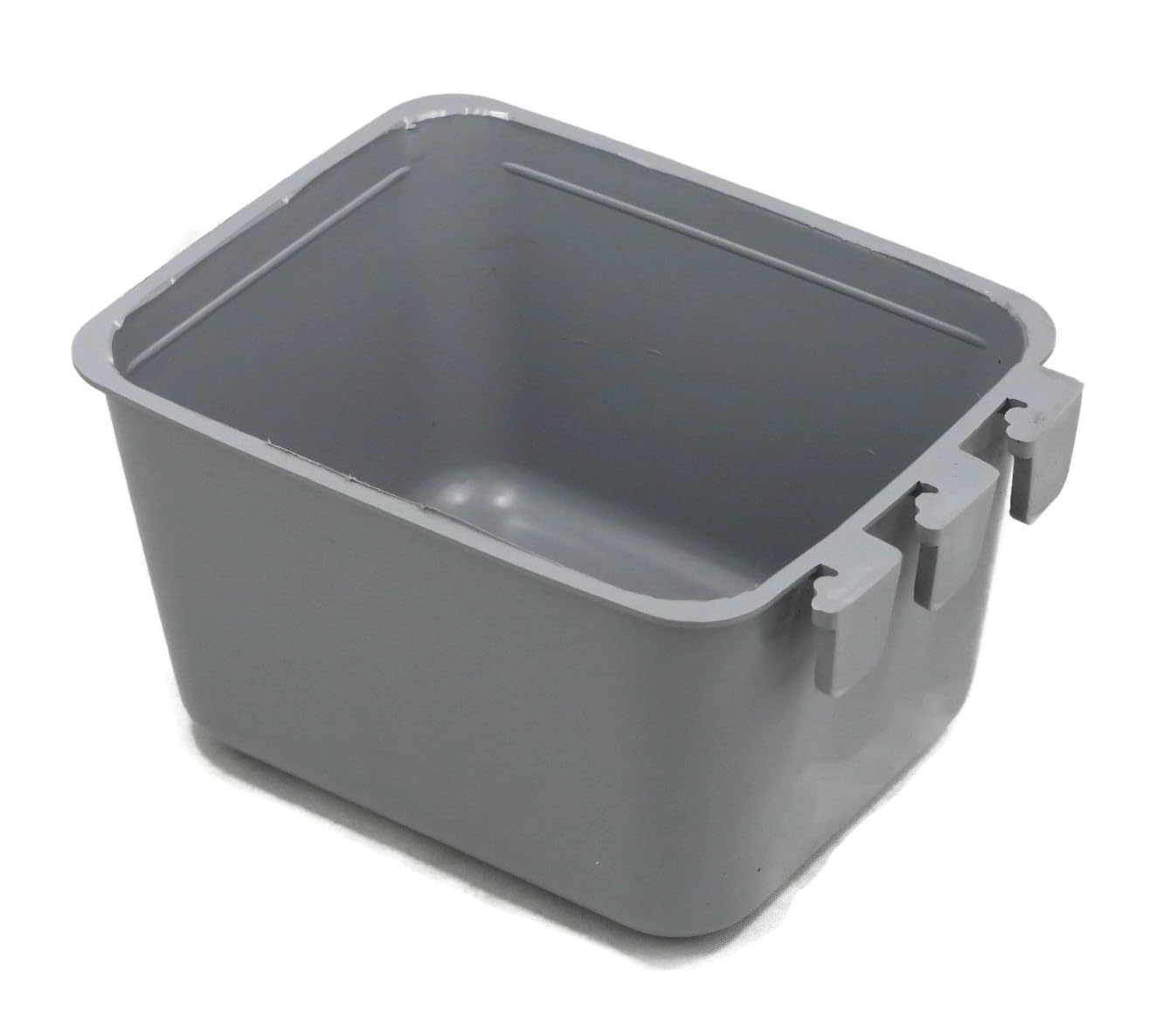 The ROP Shop | Lot de 24 gobelets gris cage pour nourriture et eau pour volaille, canards, oiseaux, hamsters