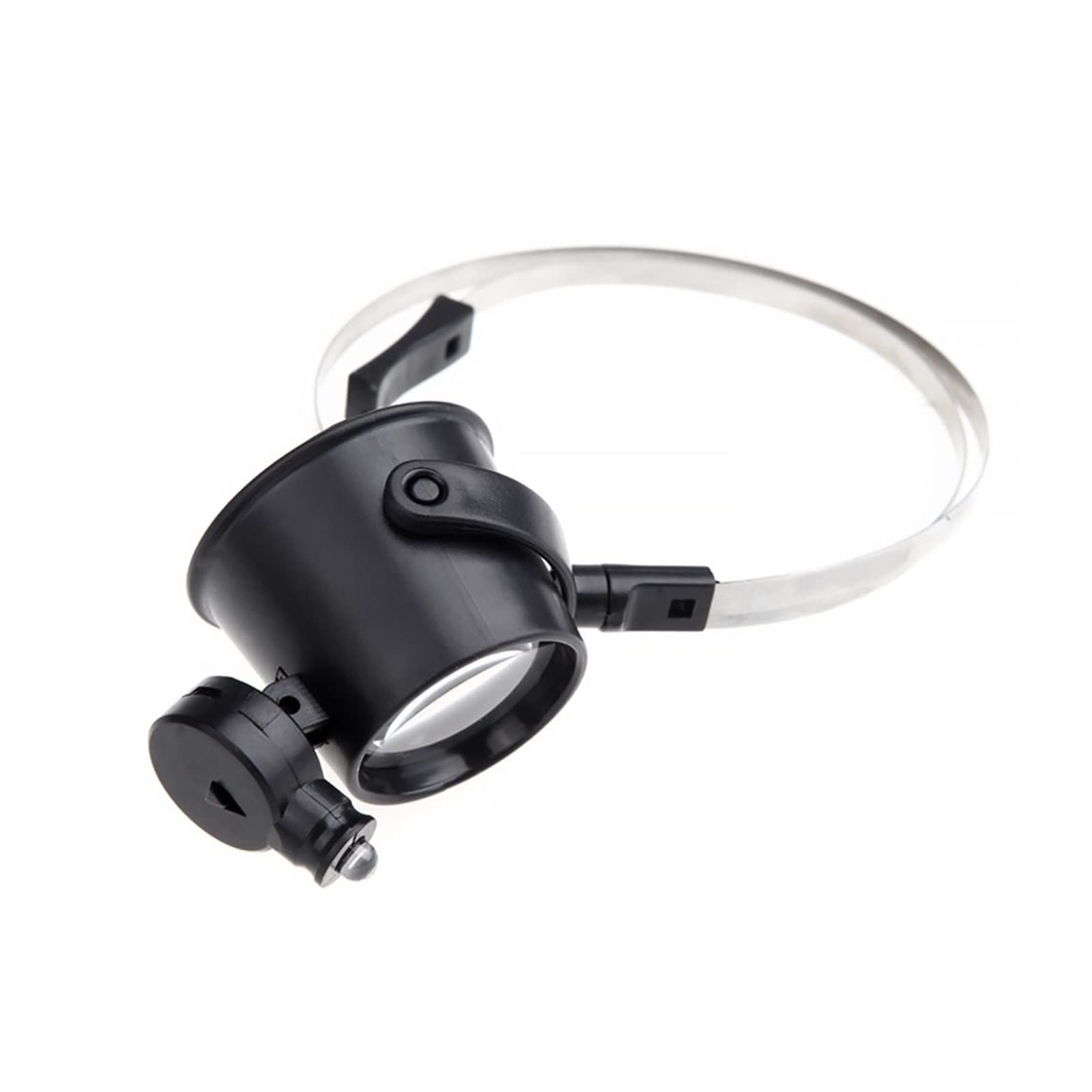 Lupa Luminosa LED de 15x, Lupa para reparación de Relojes de joyería, Lupa para la Cabeza