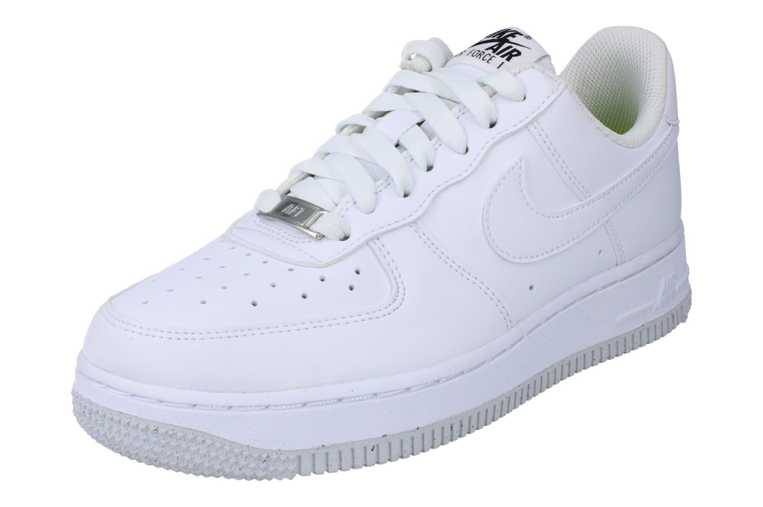 Nike Air Force 1 '07 Next Nature Mujer White/White-Black-Metallic Silver EU 40.5
