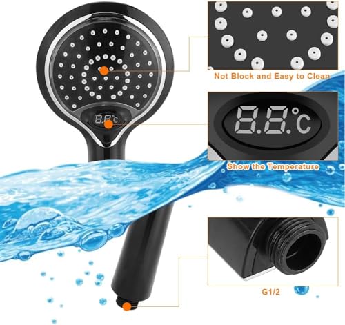 Uadme 3-Color LED Shower Head - Image 4