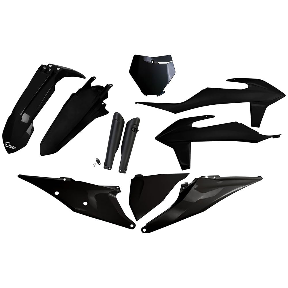 UFO PLAST pełny zestaw czarny Ktm SX 250 2019-2022