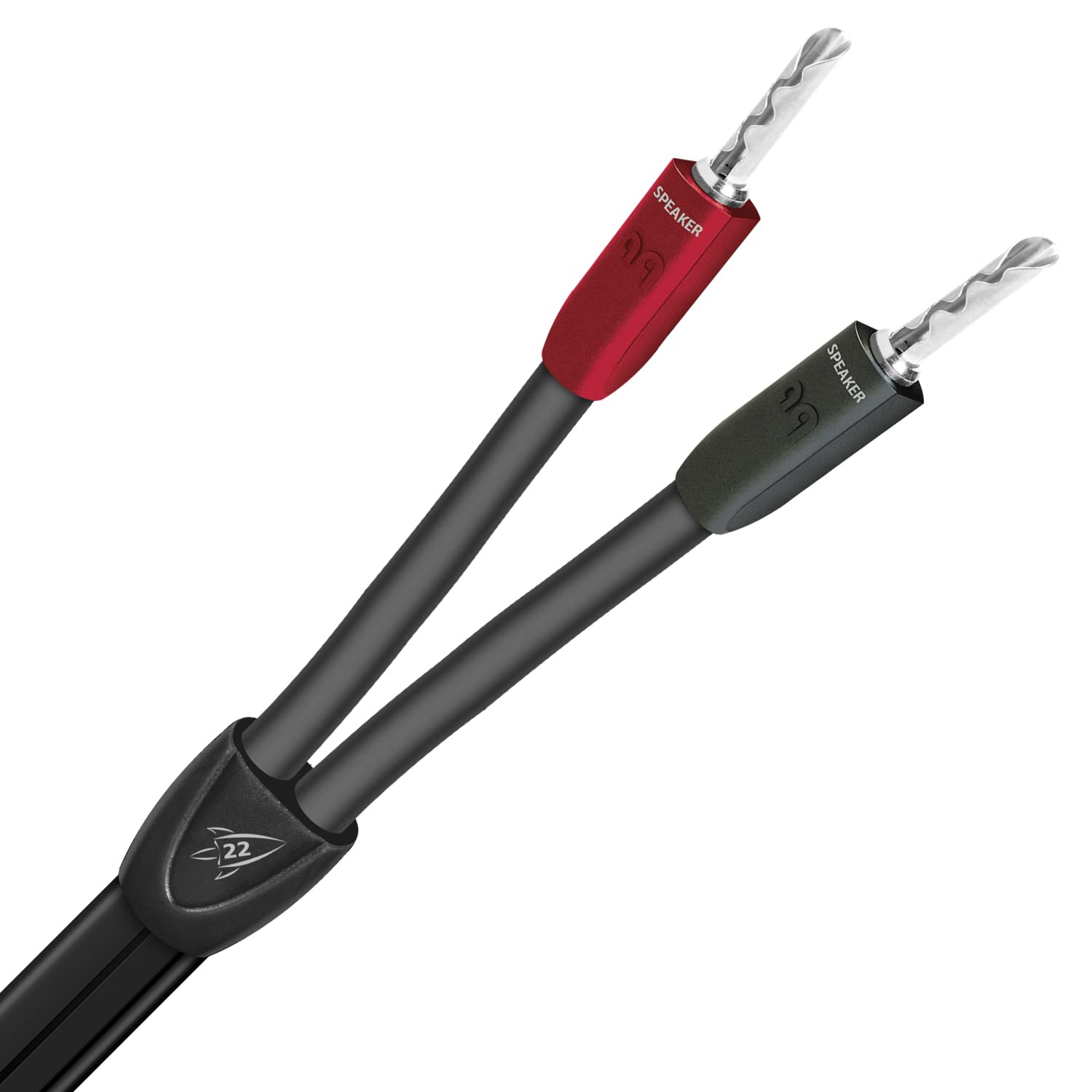 Amazon.com: AudioQuest Rocket 22 Single Full Range Speaker Cable