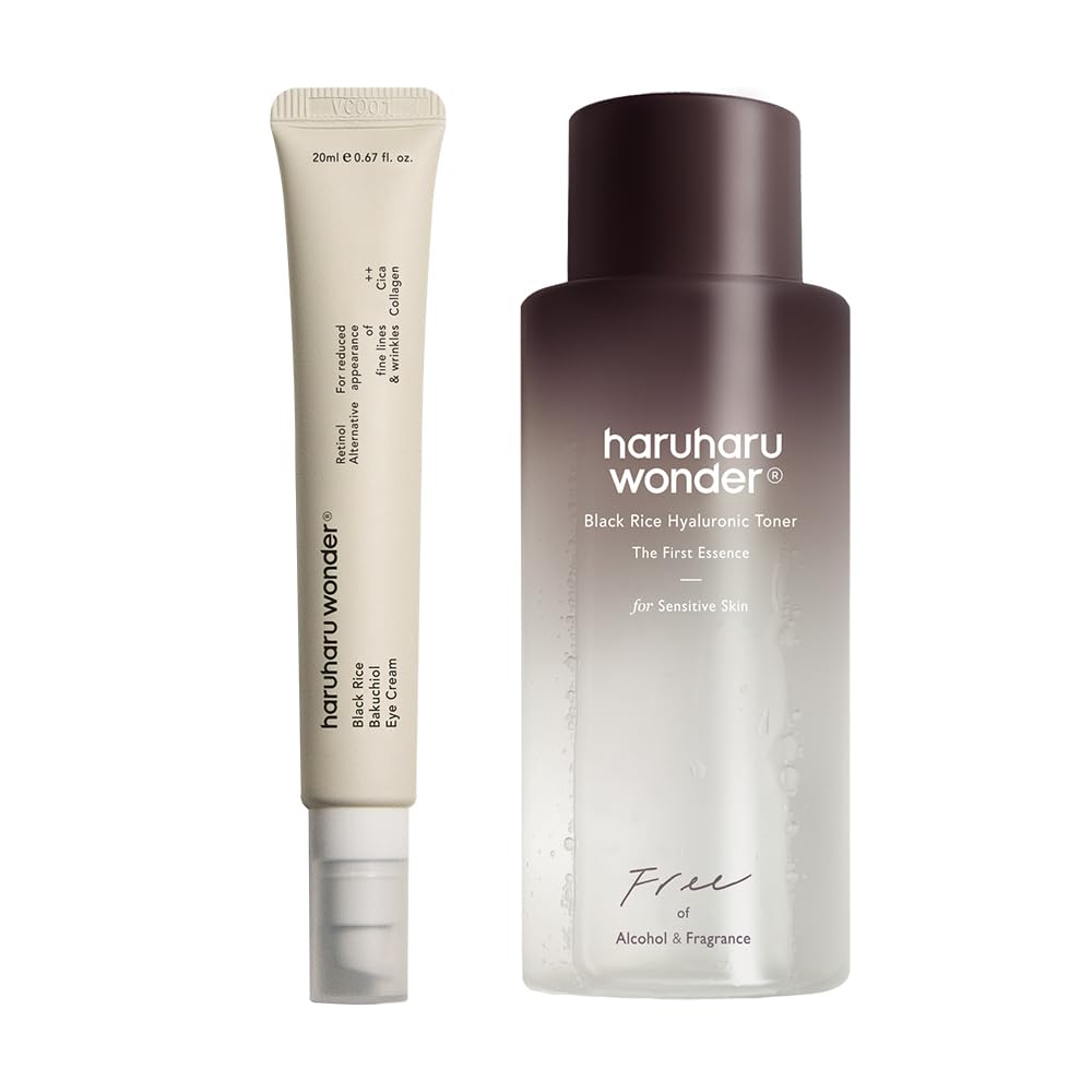 Amazon.com : HARUHARU wonder Black Rice Bakuchiol Eye Cream
