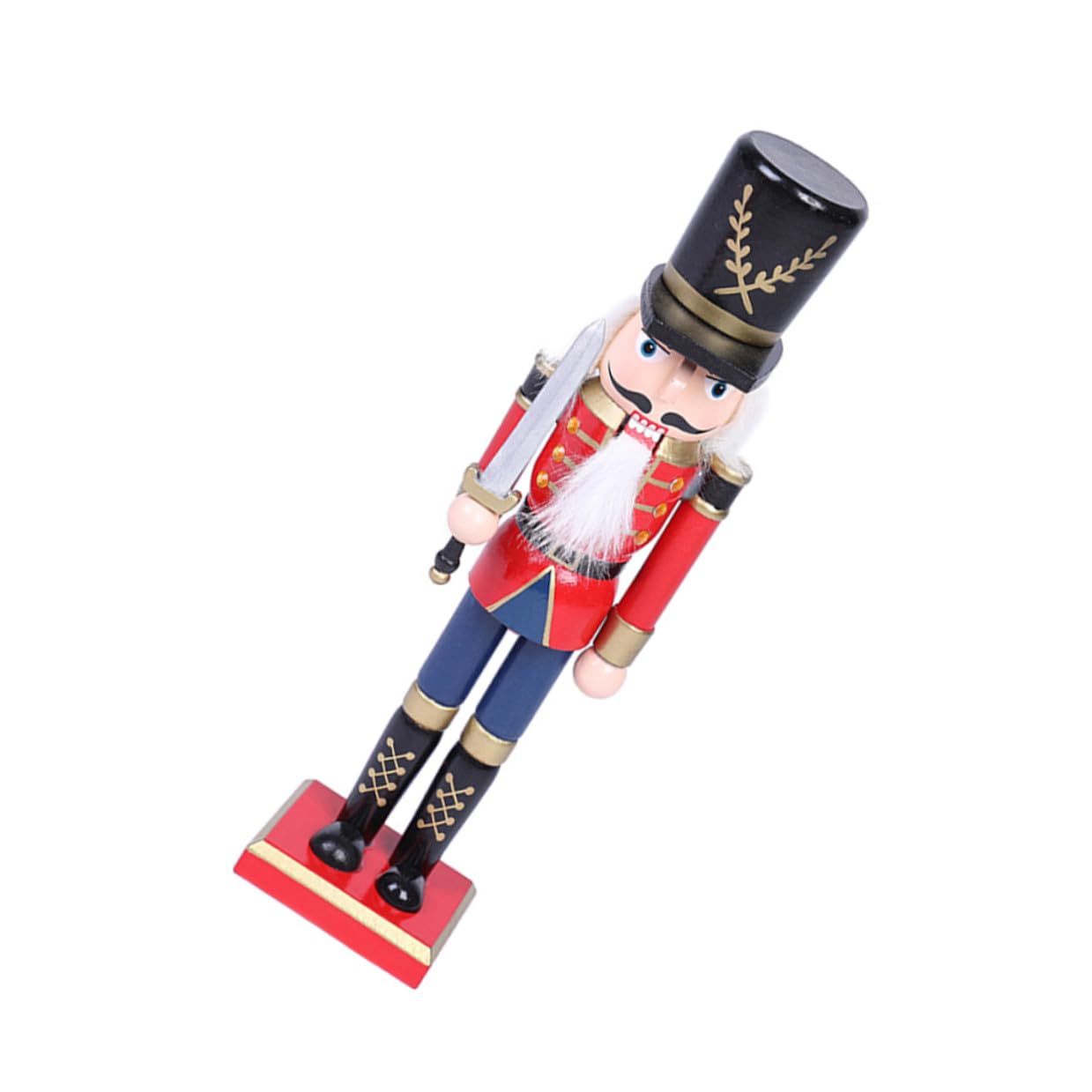 Soldat casse-noisette en bois présent traditionnel de Noël idéal pour vos proches