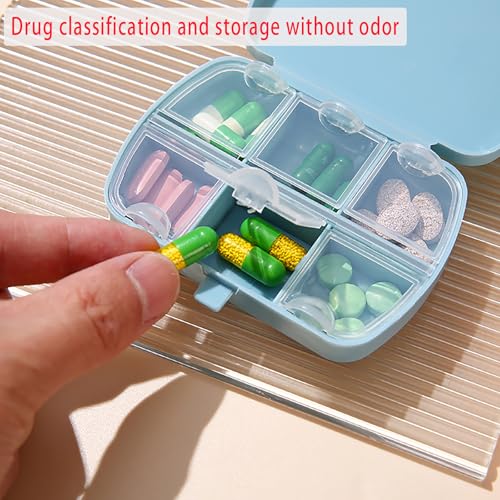 Image of ARTopet Diamond Art Painting Mini Storage Box with 6-Grid Creative Design Compact Portable Small Case for Purse Travel Daily-Cat