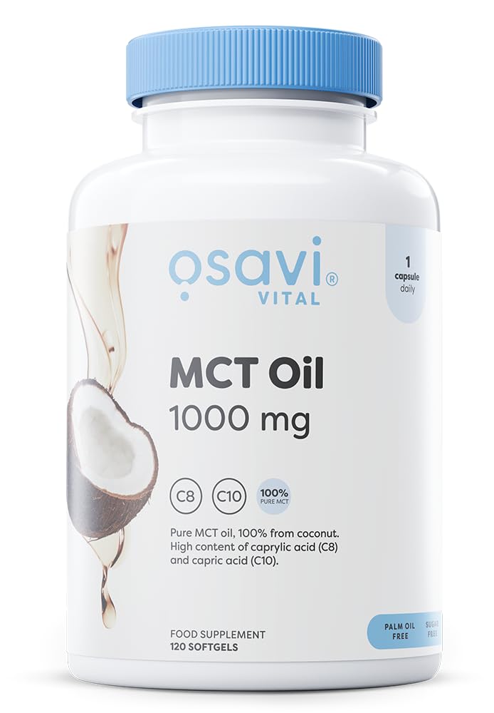 Osavi Mct Oil 1000Mg 120 Softgels