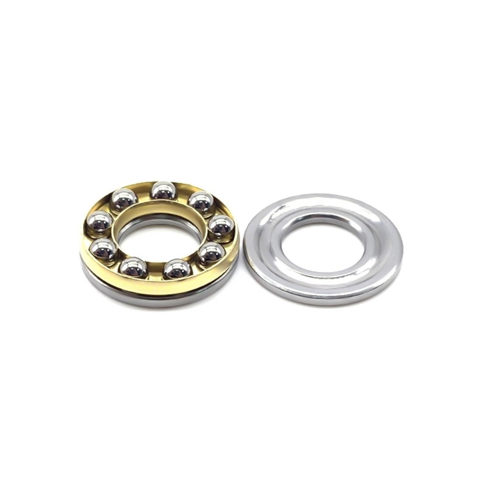 Rodamiento F12-21M de 12 x 21 x 5 mm, rodamientos axiales de bolas miniatura F12-21M, 10 unidades