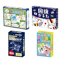 Amazon | アーテック(Artec) 人気かるた4点セット 2~4人ことわざ 星座