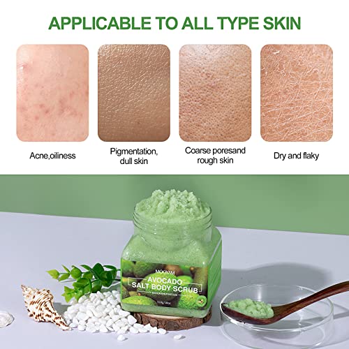 Body Scrub Himalayan Salt Body Scrub 18 Oz Body Scrubber Exfoliator Shower Scrub For Women And Men Moisturizing Face Scrub Provides Deep Moisture And Nourishment For Skin #TOP3