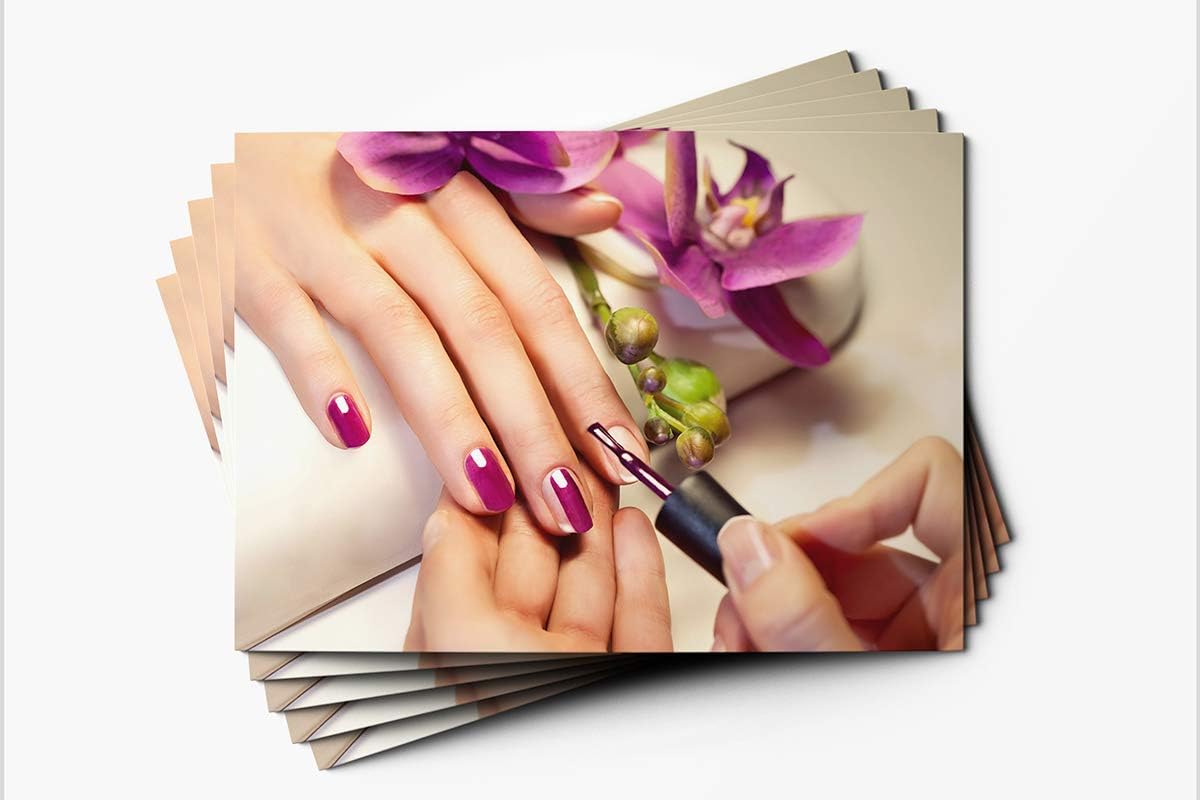 Beauty Stationery Gift Vouchers Nail Salon Card Envelopes Blank Gift Vouchers For Manicure Pedicure Nail Bars Nail Salons Beauty Spas A7 Sized Gift Cards 25 Amazon Co Uk Office Products
