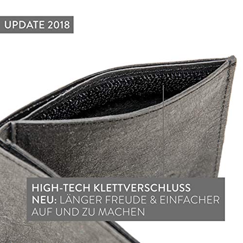 FRITZVOLD, Portafogli, Schwarz mit Münzfach (nero)...