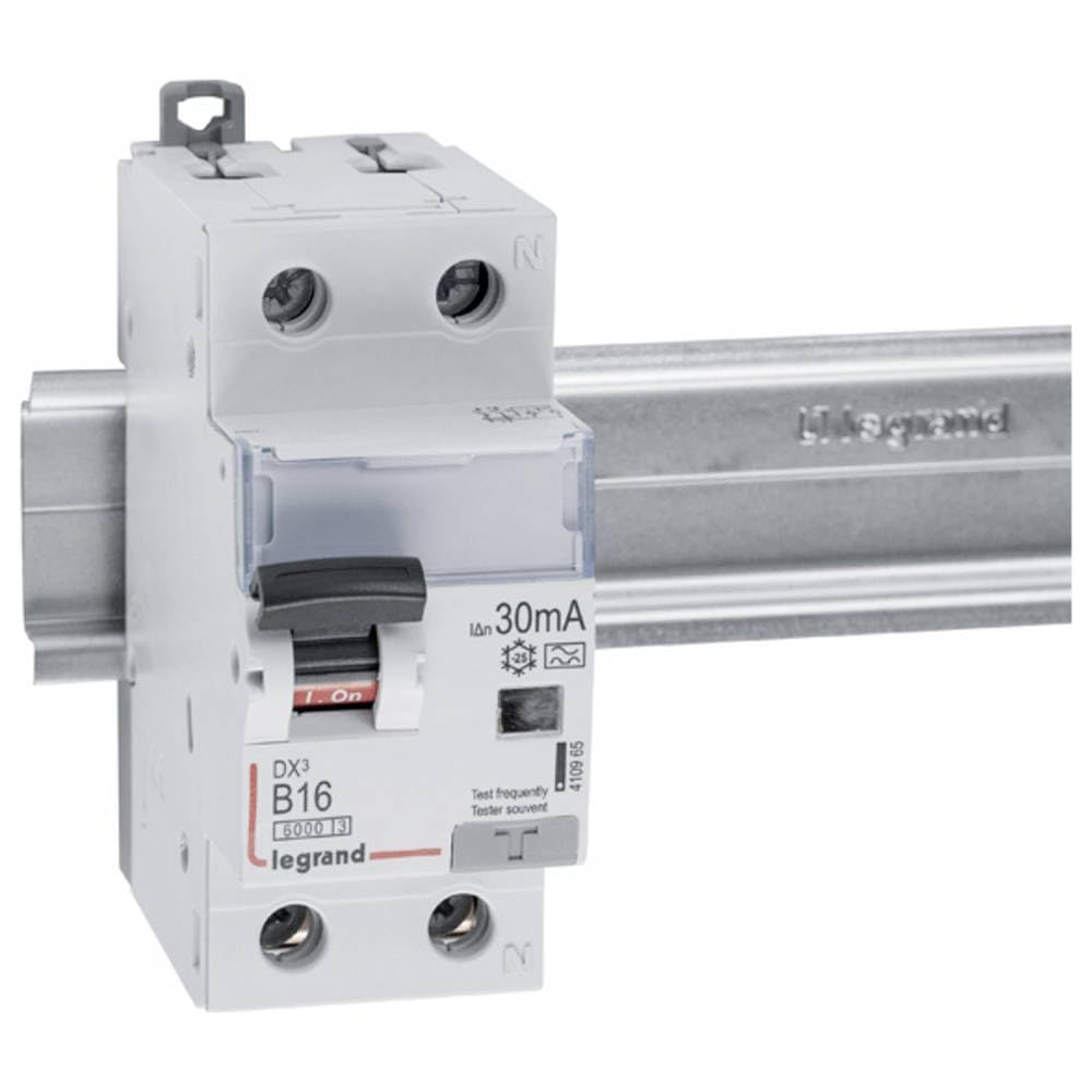 Legrand 008506 Disjoncteur différentiel type B 16 A 1 + N 30 mA Type A