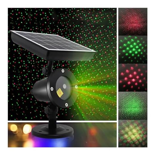 Lumières de projecteur LED Projecteur solaire extérieur ciel étoile scène projecteur douches noël paysage jardin pelouse lumière projecteur lampe Guirlandes lumineuses intérieures et extérieures pour