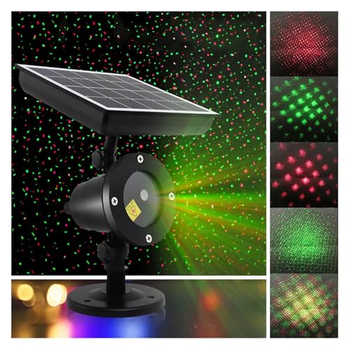 Projecteur LED solaire extérieur ciel étoilé étanche pour déco jardin