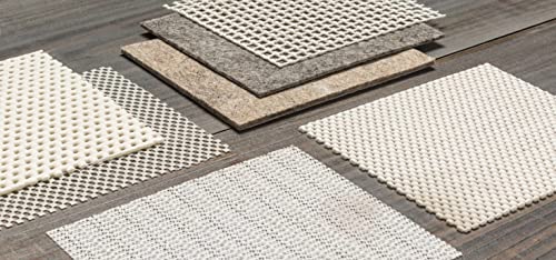 Hauteloom BAV-69OV Bavaria Non-Slip Extra Strong%100 Pvc Rug Pad Gripper For Any Hardwood Surfaces - Keep Your Area Rugs Safe And In Place - Skip And Skid Resistant Pad - 6' X 9' Oval thumb #2