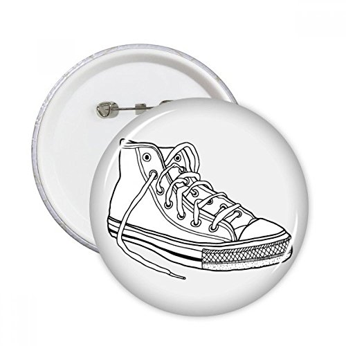 Idée cadeau originale : badge multicolore sur le thème de la mode