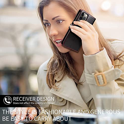 Coque iPhone 13 Pro SCHIK en cuir synthétique de qualité supérieure