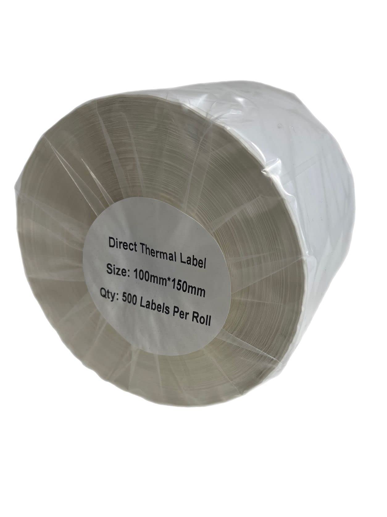 Lot de 6 rouleaux d'étiquettes d'expédition 100 x 150 mm 500 étiquettes