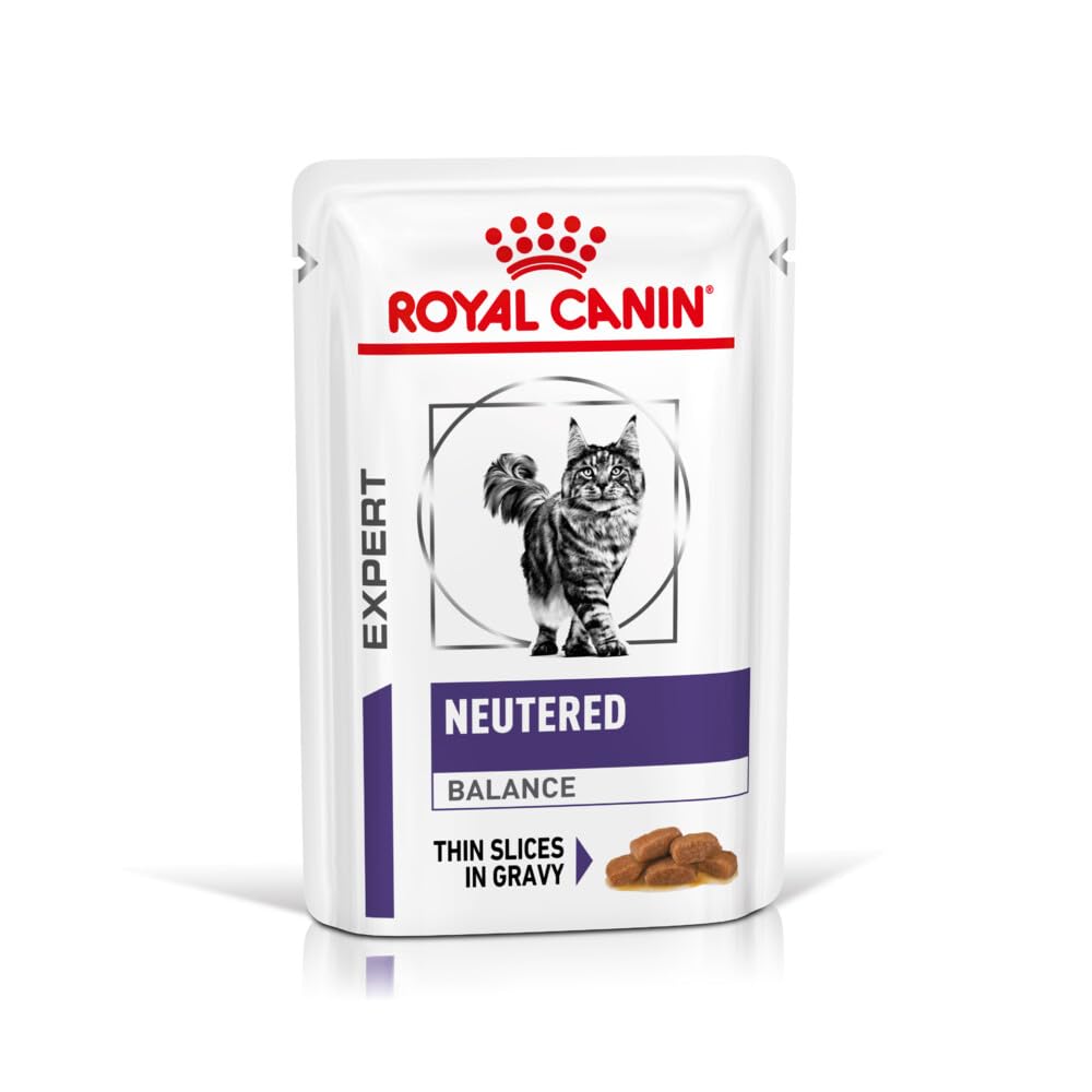 Royal Canin Expert Neutered Balance | 12 x 85 g | Alimento Completo para Gatos | Comida Húmeda para Gatos Adultos Esterilizados o con Tendencia a Engordar