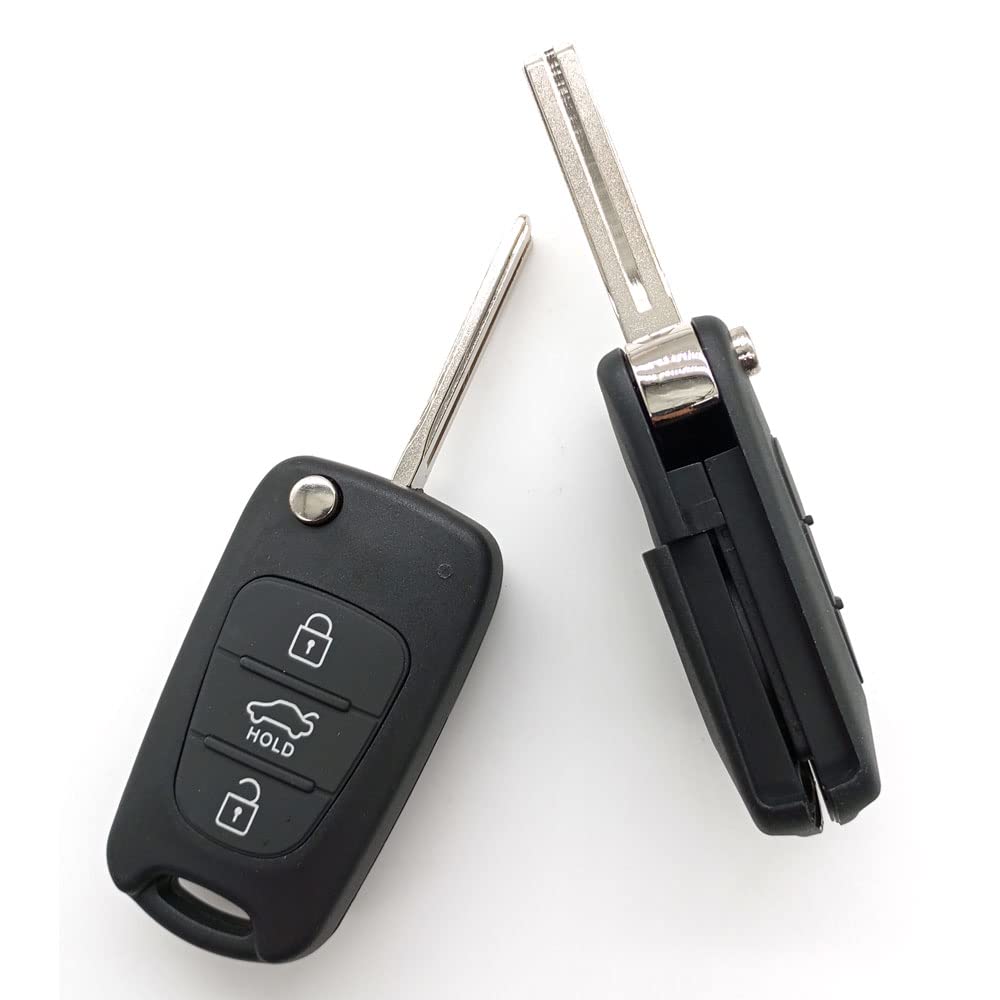 Set Di 2 Tastiere Per Auto A 3 Pulsanti In Silicone + Cacciavite - Foto 2