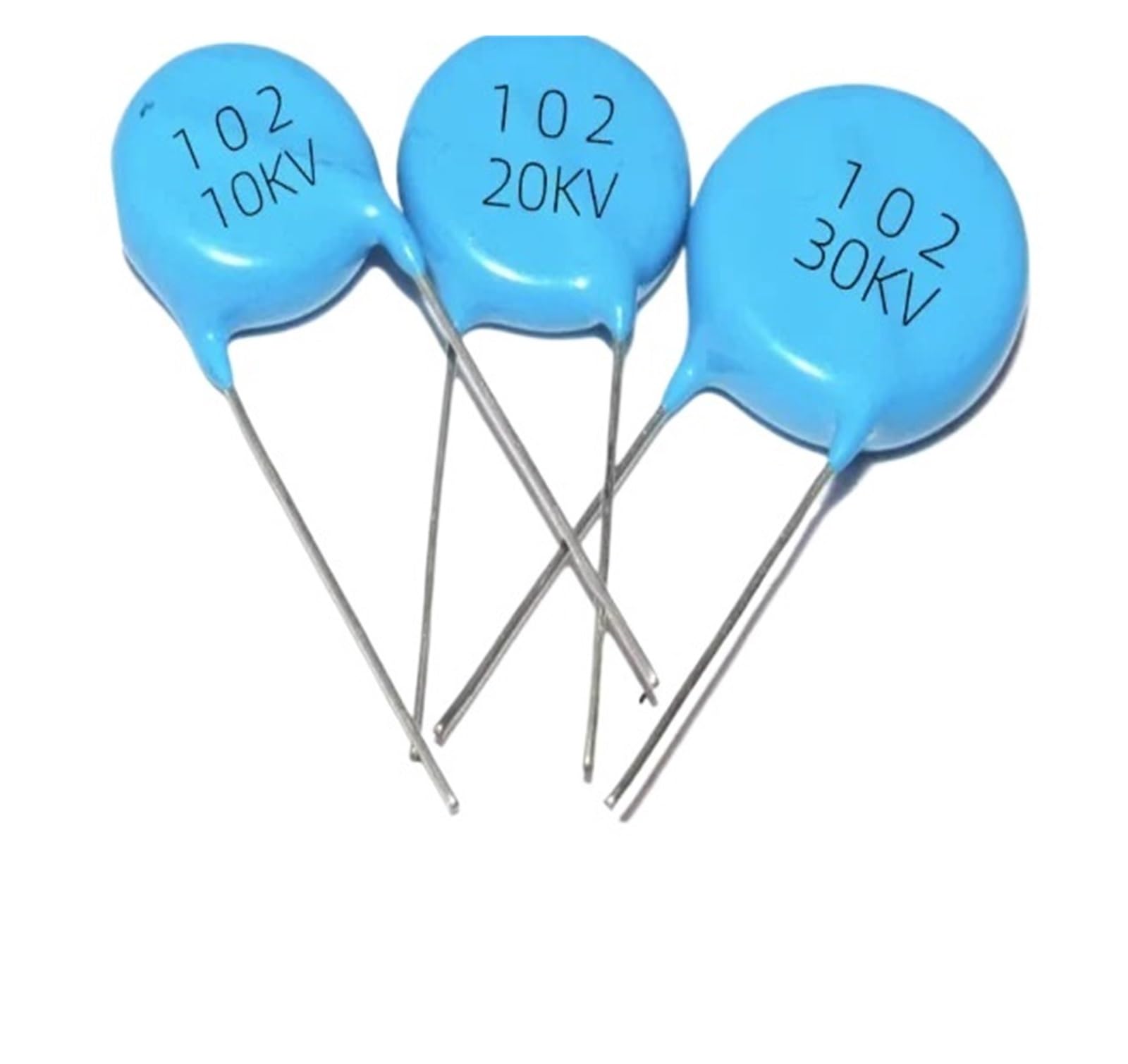 HFJQZTLE 20PCS 102 40KV New Welding Machine High Voltage Capacitor 1NF 1000PF