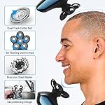 Head Shavers for Bald Men, Electric Rotary Razor 6-in-1 Beard Trimmer Grooming Kit Shockproof Floating Razor with Manual…