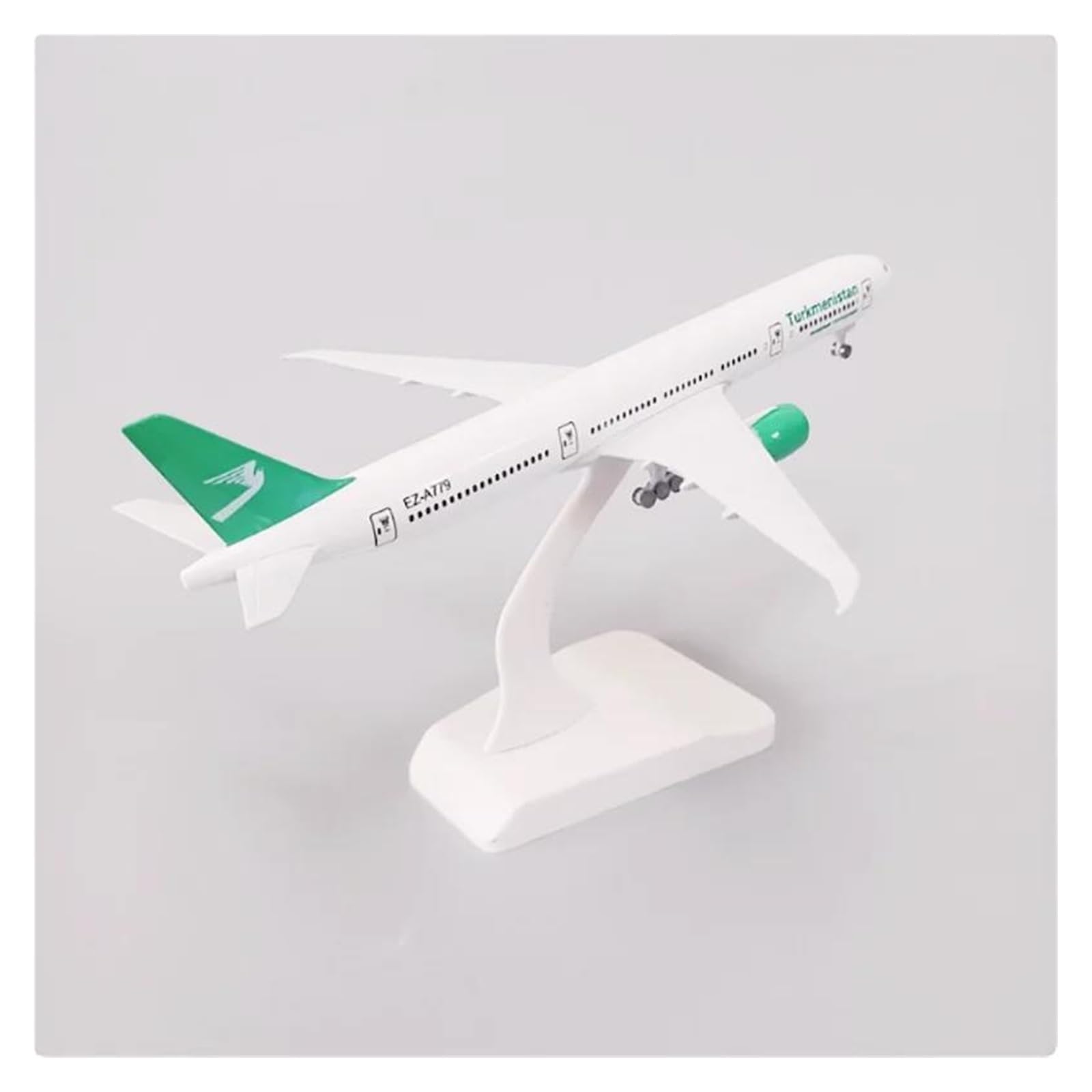 19CM dla Turkmenistanu B-777 B777 odlewany metalowy model samolotu wyświetlacz kolekcja pamiątkowa Hobby zestaw do gier
