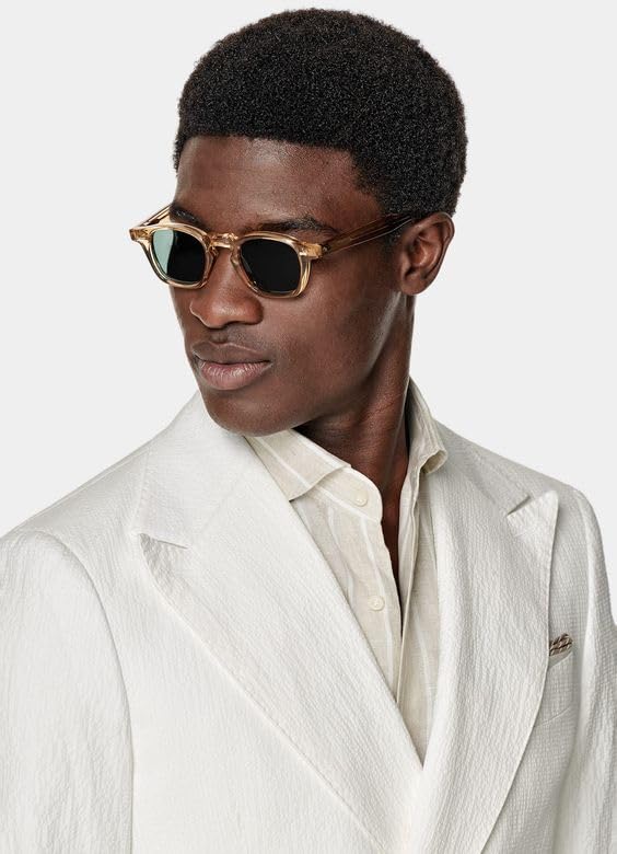 Mens White Seersucker Suit Grooms Double Breasted Suit for Wedding Mens Formal Suits Slim Fit2