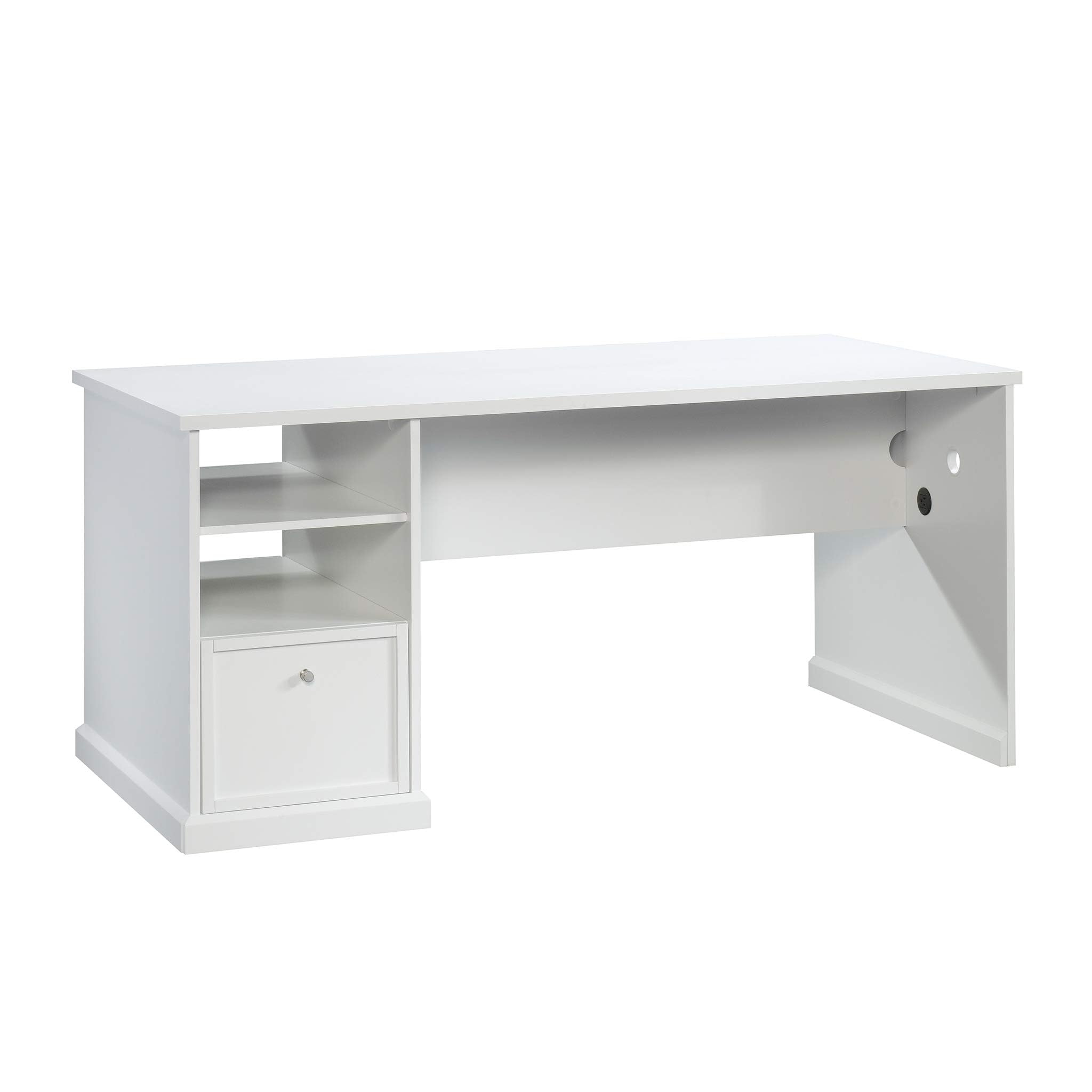 Sauder Craft Pro Series Craft Table/ Pantry cabinets, in White finish