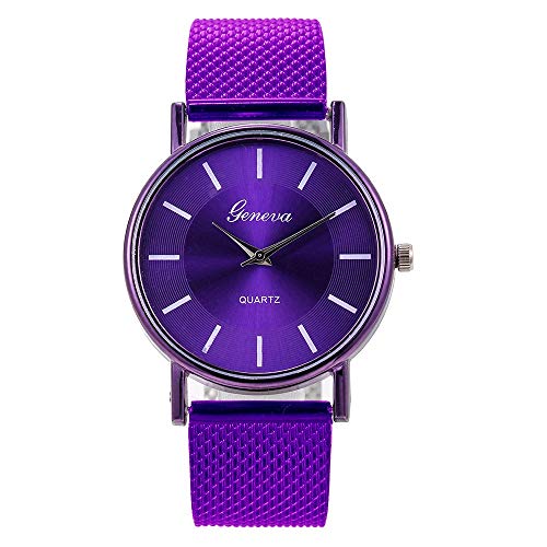 Genérico Reloj de cuarzo de alta gama para mujer Life Reloj para mujer de cristal azul relojes mujeres rebajas de marca, e, talla única