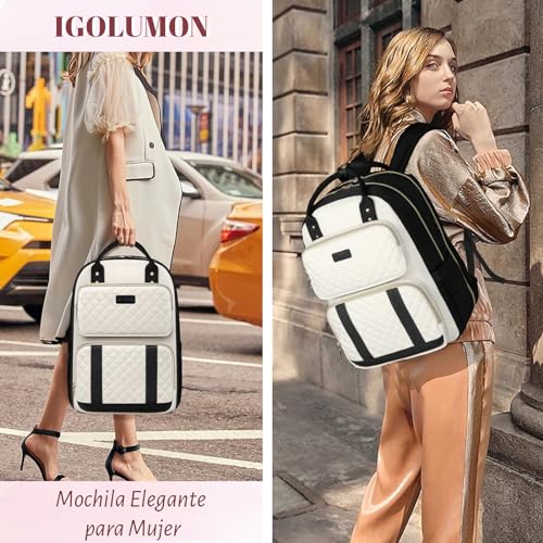 Mochilas Y Bolsas, Personal Computer mochilas laptop mujer Marca IGOLUMON (2)
