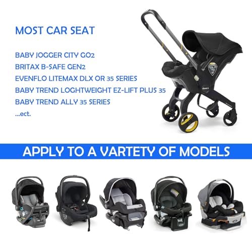 Image of Car Seat Rain Cover,Food Grade EVA,Universal Car Seat Rain,Waterproof, Windproof Protection,Protect from Dust Snow,Rain Cover Features Quick-Access Zipper Door and Side Ventilation(Grey)