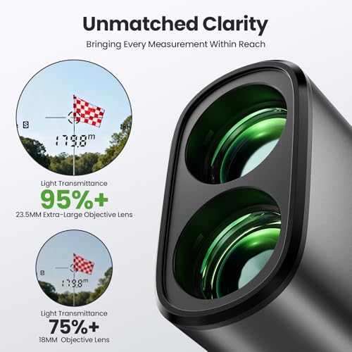 Golf Rangefinder with Slope Switch