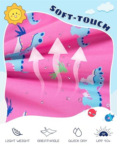 Image of SURF CUZ Boys Swim Trunks with Boxer Brief Liner Toddler Boy Stretch Swimsuit Shorts Quick Dry Swimming Trunks Bathing Suit