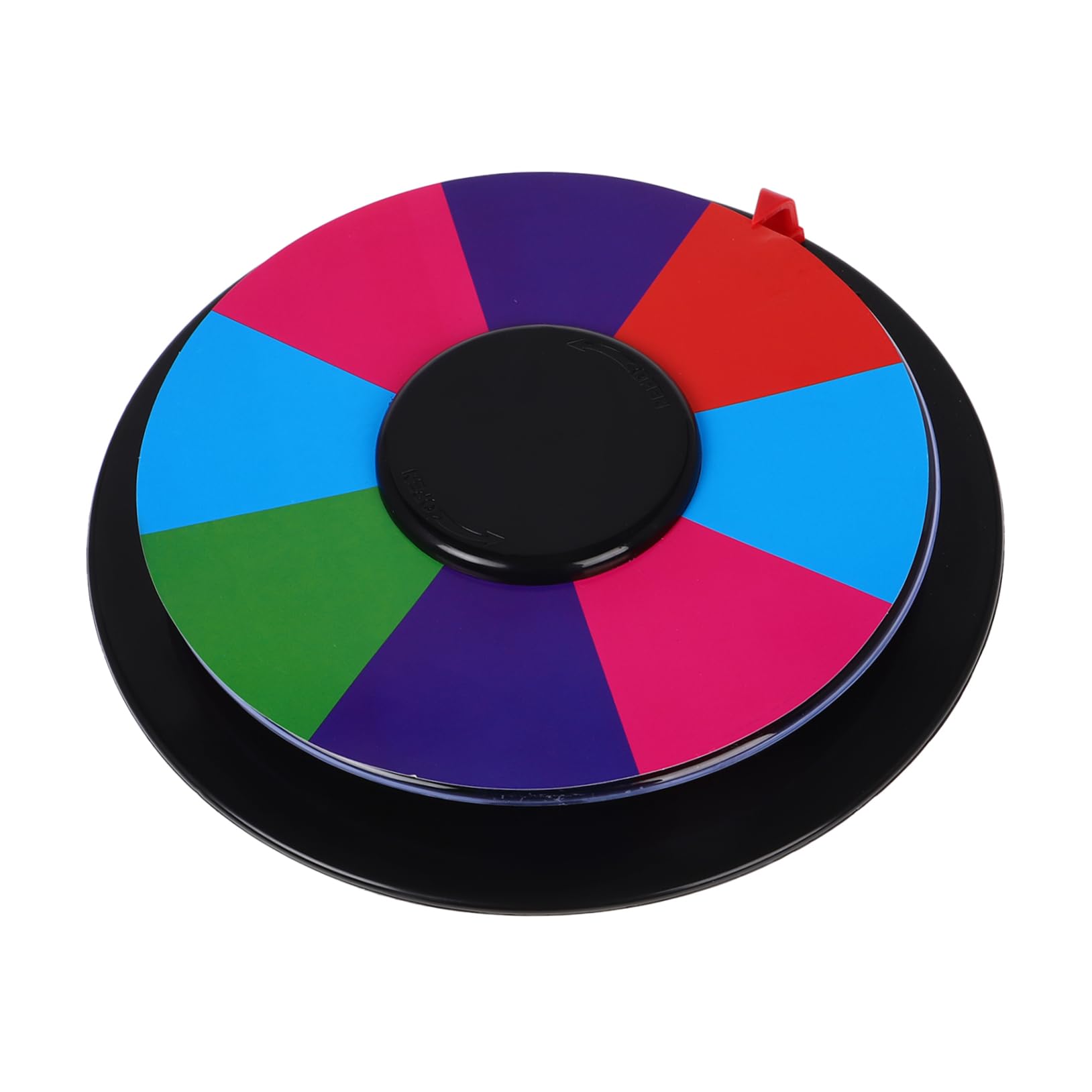 BESTonZON Entertaining DIY Prizes Wheel Arrow Rotatable Turntable for Parties Double-Sided Writing Ideal for Ktv Bars Interactive Game Supplies