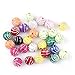 ILOVEDIY 200pcs in Bulk Mixed Color Round Acrylic Beads Accessories 10mm for Jewelry Making