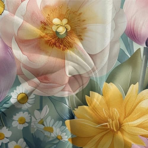 Housses de couettes fleurs 3D pour lit double 200x200 parure de lit microfibre douce - 7