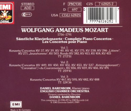 Mozart Concertos Integrale