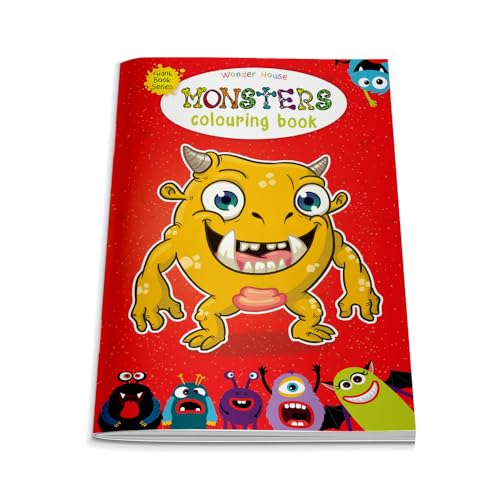 Monster Colouring Book: Jumbo Sized Colouring Books