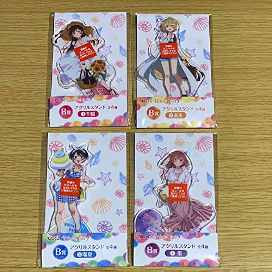 Amazon | 彼女、お借りします ひこくじ アクリルスタンド 全4種セット