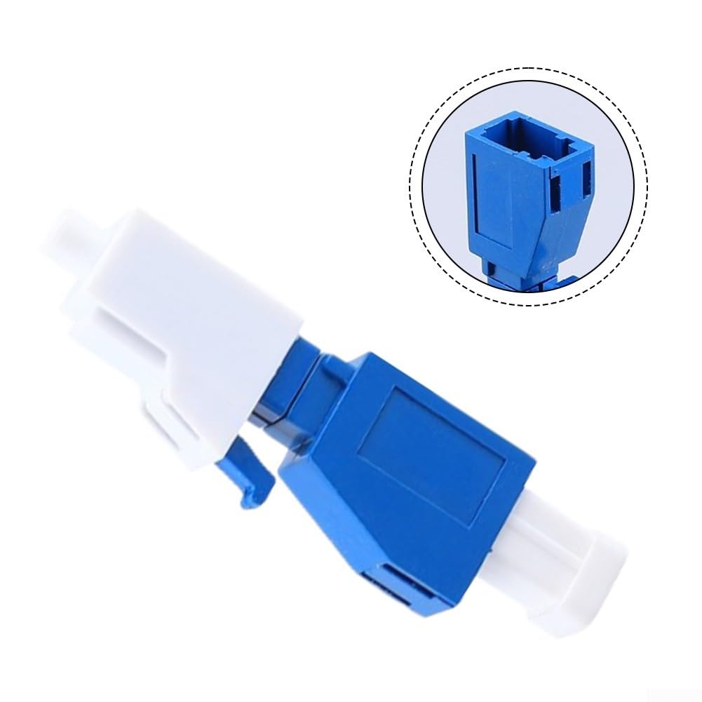 Lot de 10 atténuateurs de fibre optique, résistance d'atténuateur de fibre et retardateur de flamme avec interfaces LC/UPC pour réseaux à fibre monomode