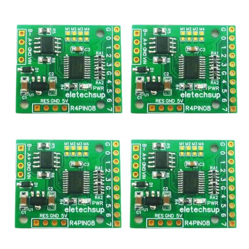 DC 5V 12V 24V 8CH 8DO RS485 Remote IO 2.54mm Pin Core Board Modbus Rtu Master-Slave Digital Collection Module (4 x 8DO Only Board)