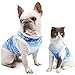 Gilet di Raffreddamento per Cani,Giacca di Raffreddamento Traspirante per Cani Sollievo dall'Ansia,Cappotto Morbido per Cani di Piccola Taglia Media e Grande Cani e Gatti (L, Blu)