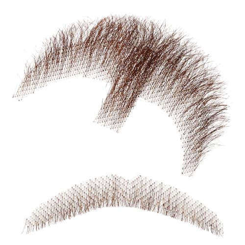 Barbe postiche réaliste en cheveux naturels pour vos soirées de mascarade animées