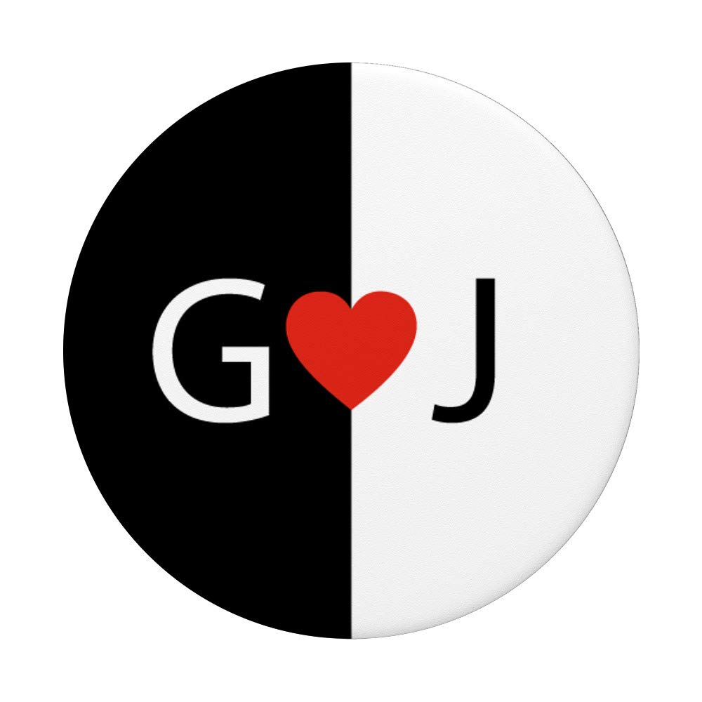 A♡J Amazon.com: I LOVE HEART J.J. JJ J J INITIALS PopSockets