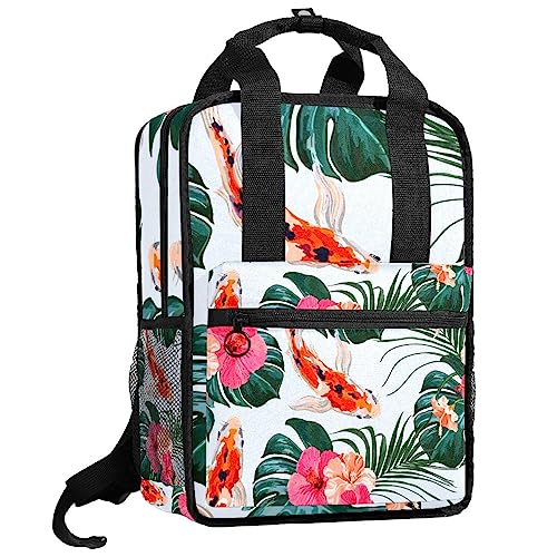 Cartable pour filles multicolore poisson idéal pour l'école